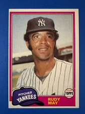 1981 Topps #179 RUDYMAY * NM-MT or BETTER B2126607