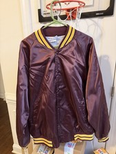 Vintage 2XL 1970's Charlotte NC Harding High School Jacket Silk Style