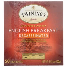 Tea Englsh Brkfst Decaf  50 Bags(Case Of 6) By Twinings Tea