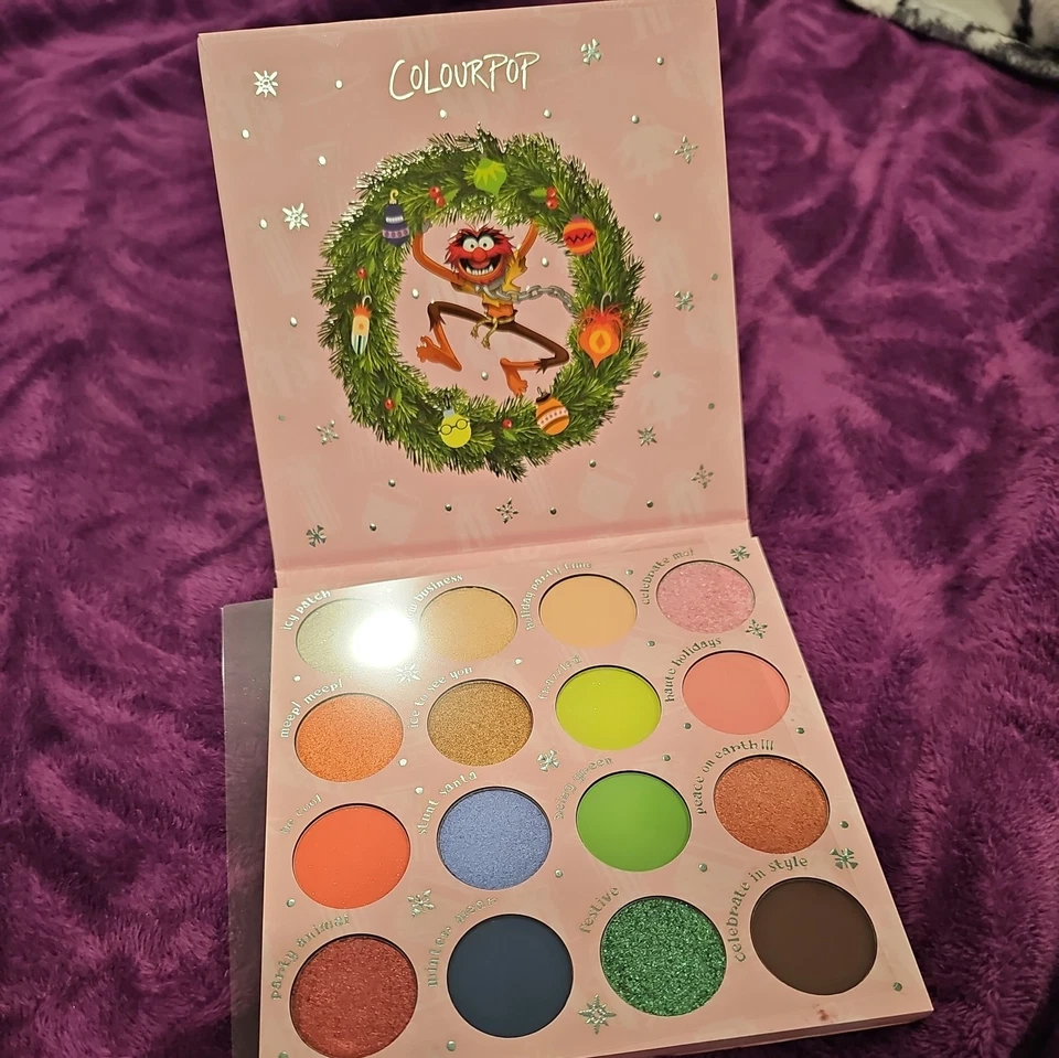 Colourpop 迪士尼布偶假日假日眼影盘 全新 — 第 3/3 张图片