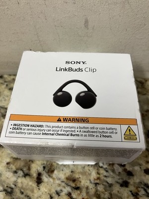 BRAND NEW SEALED Sony LinkBuds Clip Open-Ear Truly Wireless