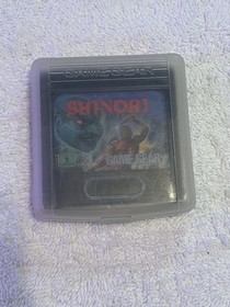 Shinobi Sega Game Gear 1991 Authentic Handheld Video GameGear w/Case Made in USA