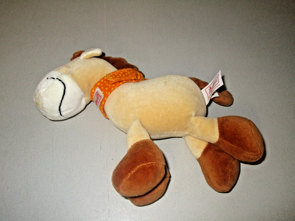 SIGIKID Pferd Schlenker-Schmuse-Kuscheltier weich braun - Bild 2 von 3