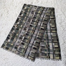 Obi JURGEN LEHL/Jurgen Lehl Wool Stole Pom Pom Large Size