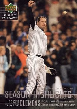 Roger Clemens 2004 Upper Deck First Pitch #267 Houston Astros
