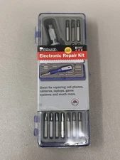 Pittsburgh 16 in 1 Driver & Bit Electronic Repair Kit Case Phones Cameras Laptop