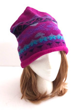 Verbier Canada Knit Wool Beanie Fleece Inner Headband Unisex