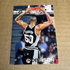 1994-95 Topps Stadium Club Basketball Card #160 David Robinson San Antonio Spurs