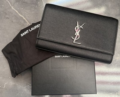 Saint Laurent YSL Kate Small Chain Bag   Schwarz   Leder   Top Zustand