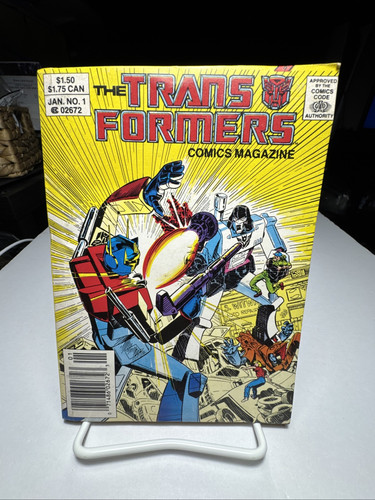 THE TRANSFORMERS COMICS MAGAZIN Marvel Comics 1987 - Bild 1 von 3