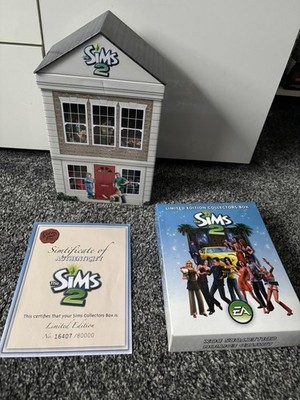 Die Sims 2 Limited Edition Collectors Box Selten Blechhaus Original