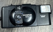Vintage Olympus XA1 D.Zuiko 35mm F4 Film Camera w/ A9M Electronic Flash Japan