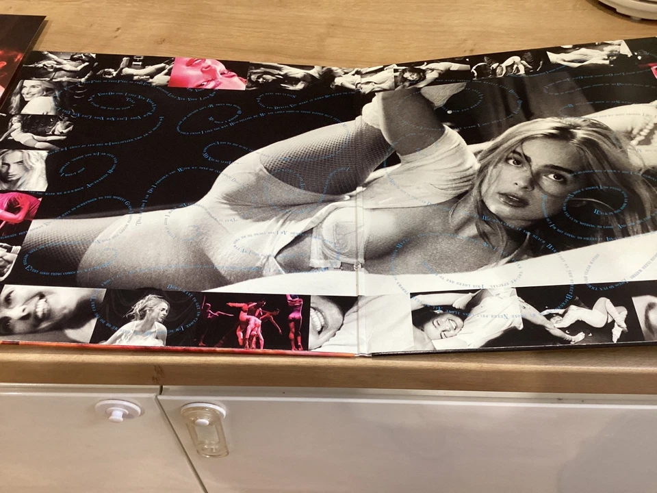 Addison Rae - Addison LP Vinyl Pink Glitter Sparkle Liquid Bad World New Mint - Image 3 of 4