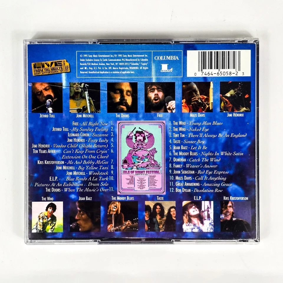 Message To Love: The Isle Of Wight Festival 1970 Double CD Set (Various Artists) Foto 2 de 2