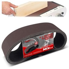 4 x 36 Inch 100 x 915 mm Sanding Belts Set - 15-Pack with 80/120/150/240/400 ...