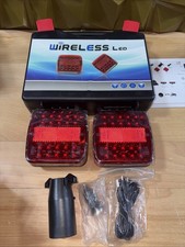 2 Sets Wireless Trailer Lights Kit