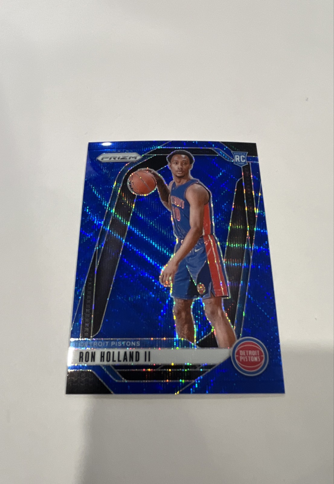 2024-25 Panini Prizm - Ron Holland II #269 Blue Wave Prizm /125 (RC)