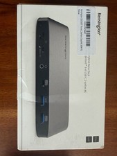 Kensington SD2500T Thunderbolt 3 USB-C Dock   Dual 4K, 60W PD   New Open Box