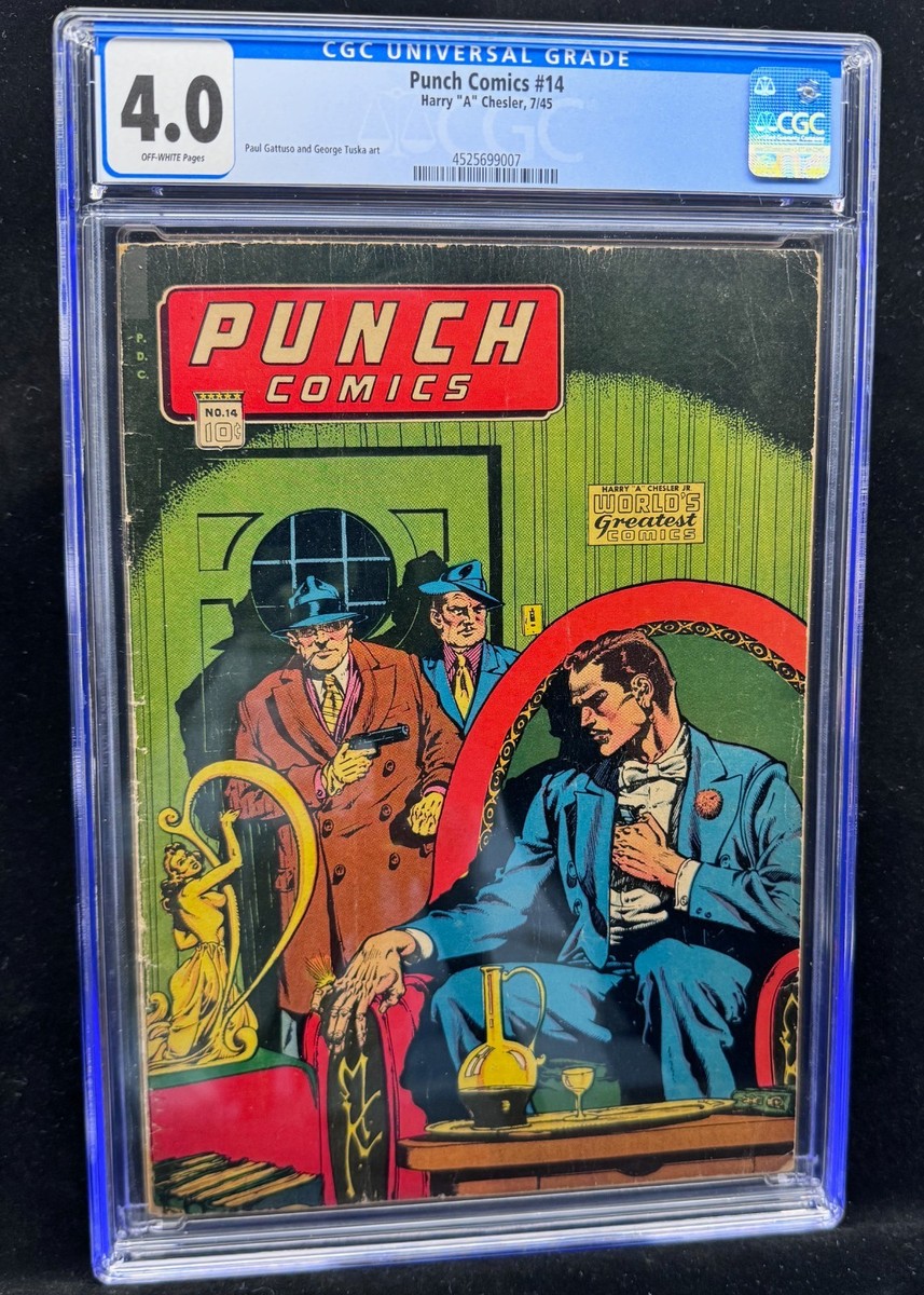 COMICS NEWS vol.4 、14 Punch Comics #14 (Chesler / Dynamic July 1945) for sale online | eBay