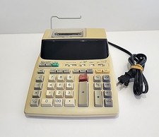 Sharp EL-1801V Printing Calculator Tested Works