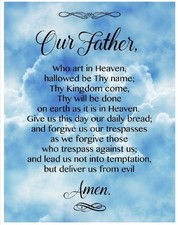 36 X 44 Panel The Lords Prayer Spiritual Fait...