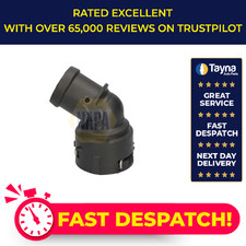 Coolant Flange / Pipe fits VW POLO 9N, Mk4, Mk5 1.2 1.4 1.6 01 to 14 Water NAPA