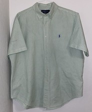 Polo Ralph Lauren Classic Fit Men's Size XL Plaid Button Down Short Sleeve Shirt