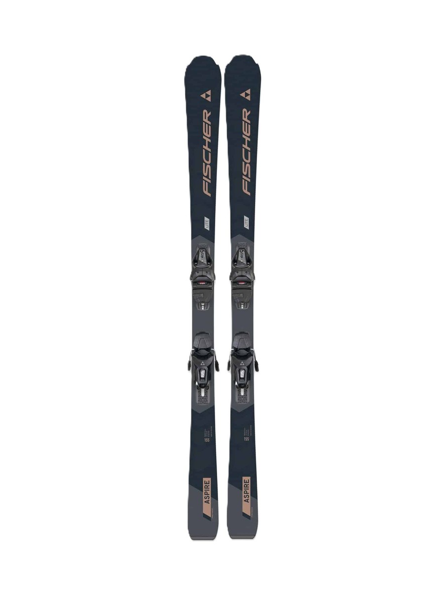 Fischer Aspire Women's All-Mountain Skis, 145cm w/ RS 9 GW SLR