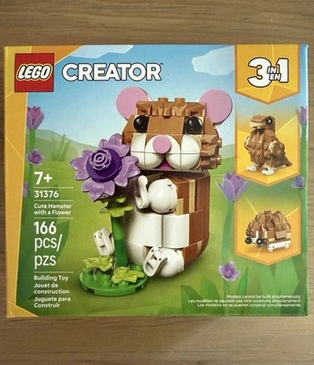 Lego 31376 Creator 3 in 1 Cute Hamster with a Flower - NEW Factory SEALED in Box