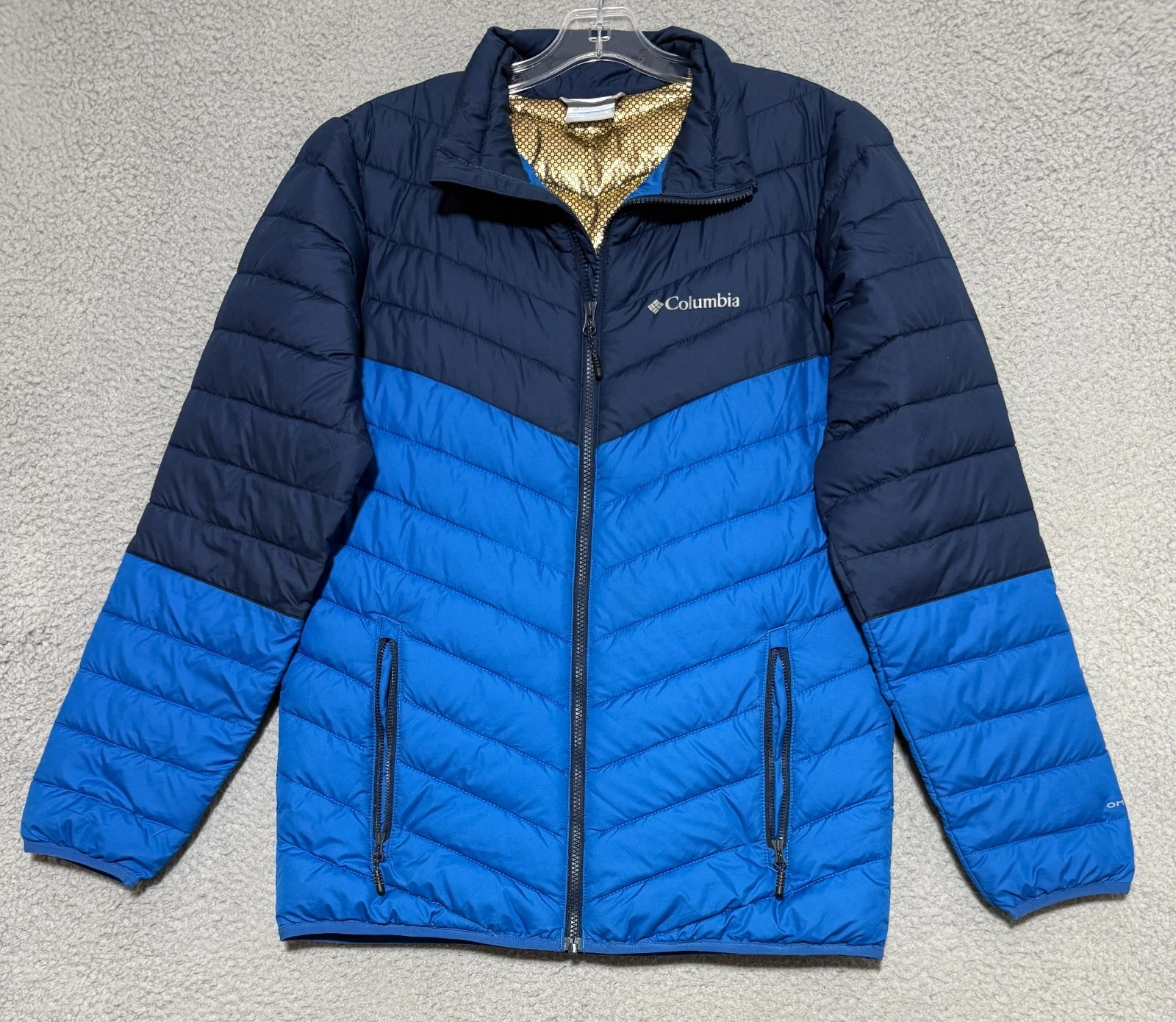 Columbia Eddie Gorge Omni Heat Infinity Gold Lining insulated jacket Mens Small