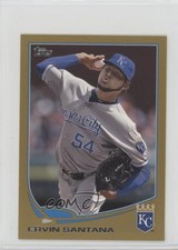 2013 Topps Mini Gold /62 Ervin Santana #366 1qw8