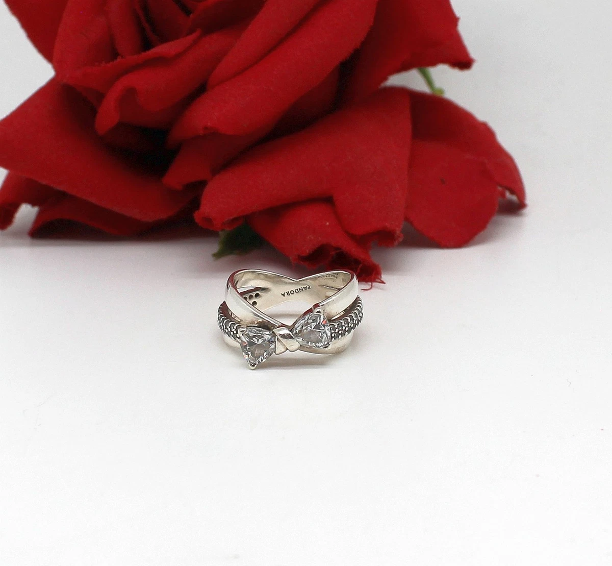 PANDORA 8 Ring Silver Fashion Rings for sale | eBay