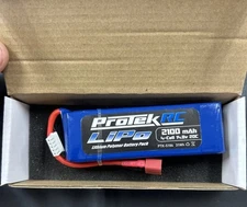 protek rc lipo 2100 mah ptk-5186 4 cell 14.8v 20c