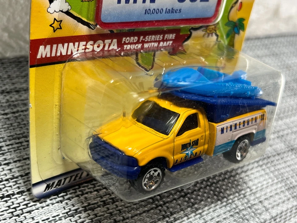 Matchbox Across America 50th Birthday Series Miniesota Ford F-Series Fire Truck - Image 3 of 4