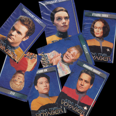 Voyager Trading Cards Loose from Playmates Toys Star Trek Action Figures