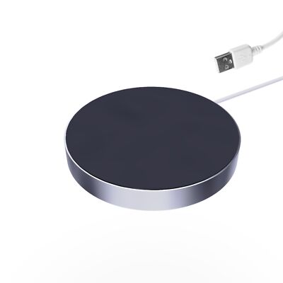 kalb | QI Unterbau und Einbau Ladegerät grau Ladedistanz 3-18 mm Smart Wireless