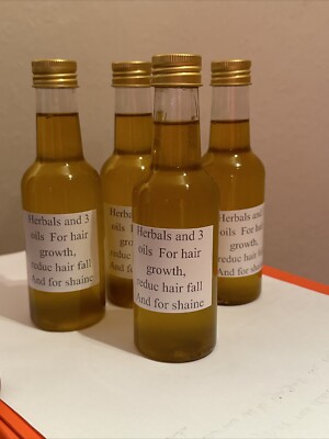 Kräuter und 3 Öle für das Haarwachstum reduzieren Haarausfall und für Shaine. Kräuteröl