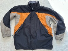 Helly Hansen Tech 3 Men’s XL/TG Jacket Coat Parka Black Orange & Gray 5 Pockets