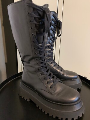 Zara Schuhe Zara Stiefeletten Herren STIEFEL MIT BLOCKABSATZ UND