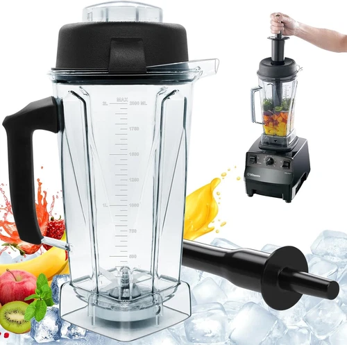 64Oz Blender Pitcher Replacement Fit for Vitamix 5200 5300 6300 E310 E320 A2300