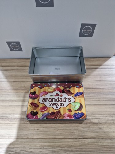 Personalised Easter Sweet Treat Tin for chocolate sweets storage gift Kids  - Picture 2 of 2