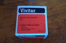 Vivitar Automatic Tele converter Lens MC 2x-3 F SERIES
