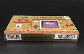 NEW Nintendo Game and Watch Super Mario Bros Color Screen Handheld Console