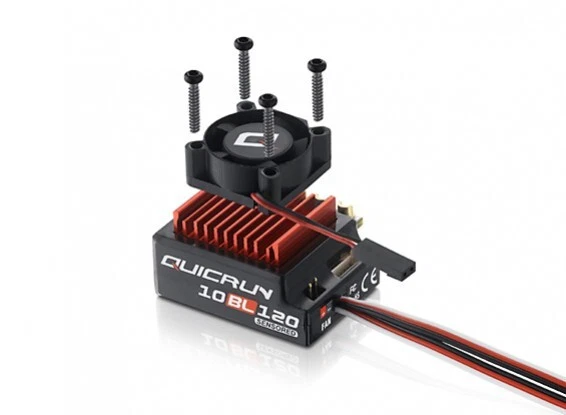 Hobbywing QUICRUN 10BL120 Sensored Brushless ESC 120A for Touring Buggy & Truck - Image 4 of 4