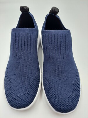 Marc Fisher Jenic Women's Navy Blue Slip On Sneakers US Size 9M