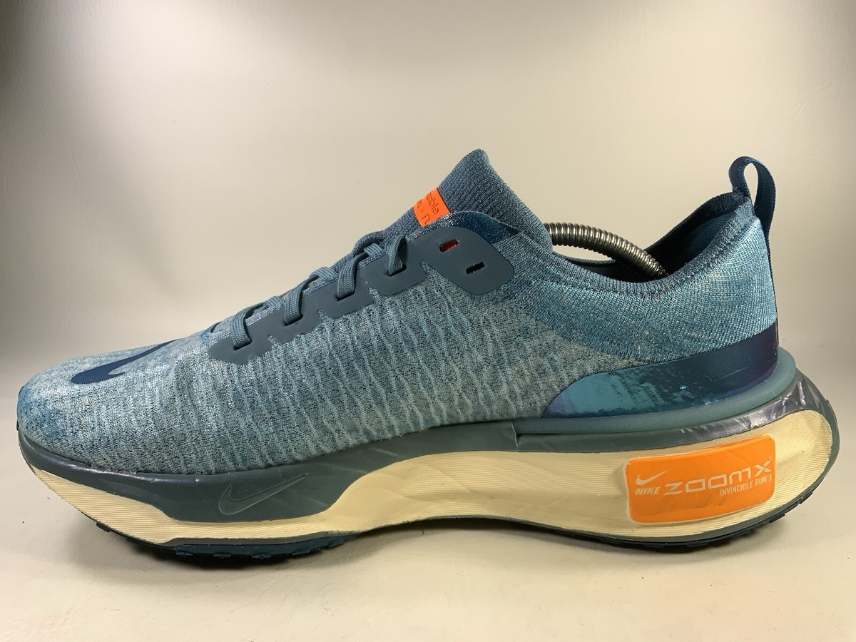 Nike ZoomX Invincible Run 3 Noise Aqua Green Blue Abyss Mens Nike ZoomX Invincible Run 3 Noise Aqua Green Blue Abyss Mens