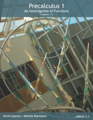 Precalculus Ebay Precalculus 1: An Investigation of Functions (Chp 1-4) (Precalculus: An ...