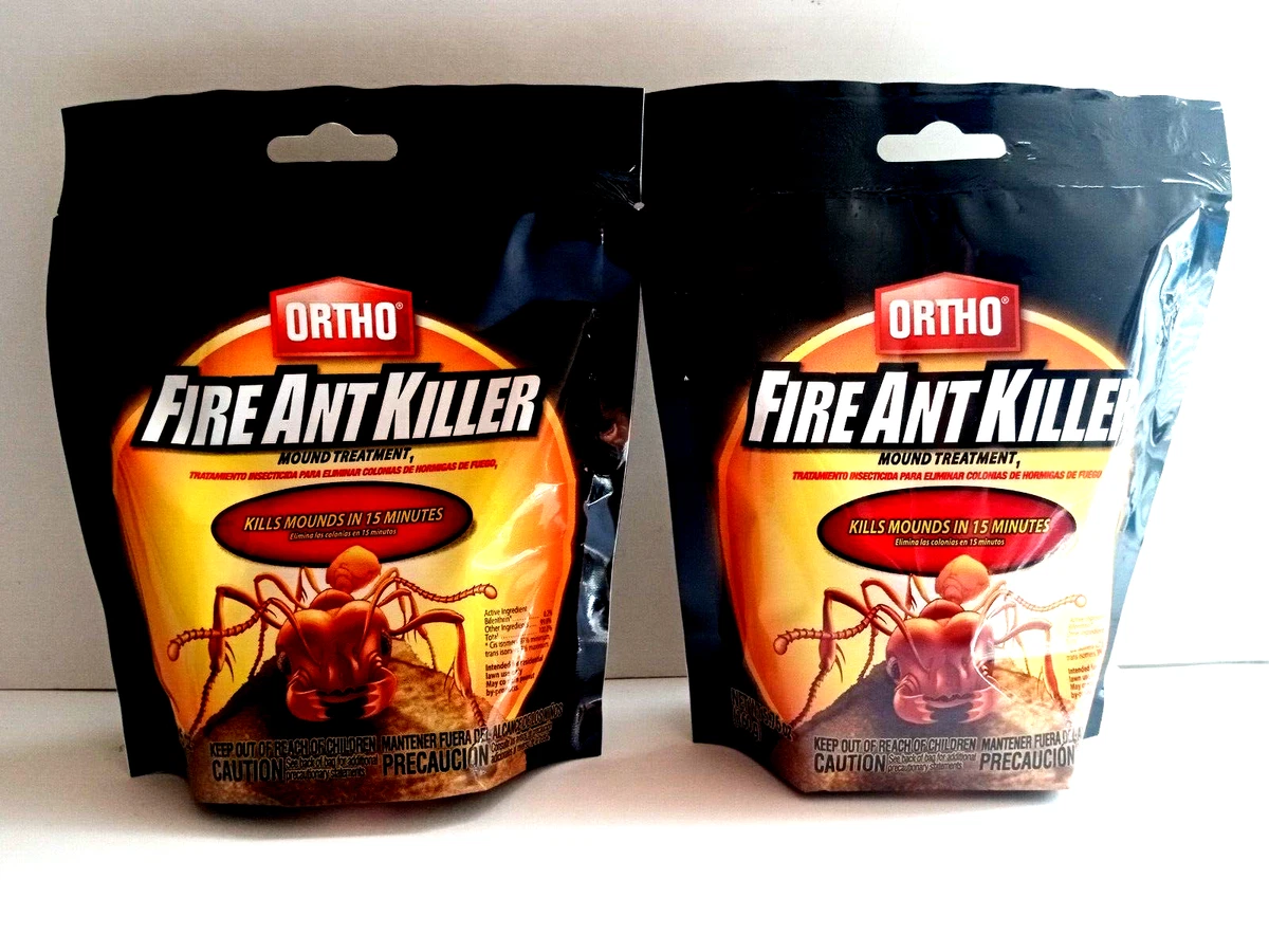 2 Pack Ortho Fire Ant Killer Treatment Kills Mound In 15 Mins Lawn