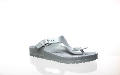 birkenstock essentials silver
