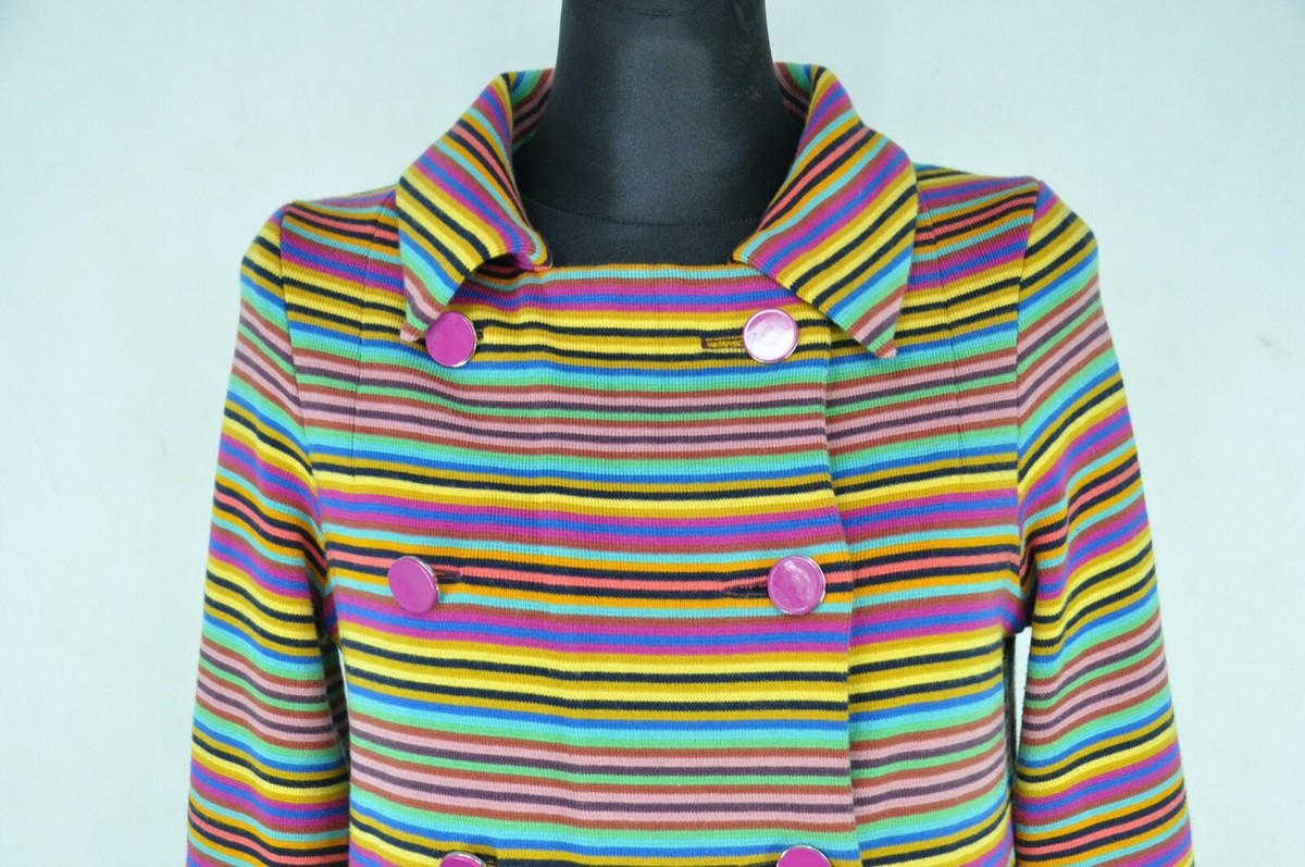 $ MARC BY MARC JACOBS マルチストライプジャケット XS Marc By Marc Jacobs Multicolor Striped Jacket size XS | eBay